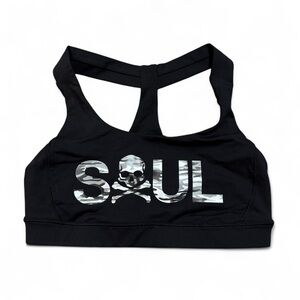 Lululemon x SoulCycle Black Sports Bra, Size 6